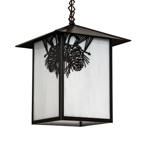Meyda Tiffany Seneca 245258 Pendant Light - Craftsman Brown