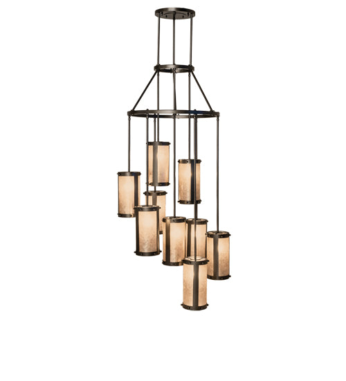 Meyda Tiffany Cartier 245270 Chandelier Light - Oil Rubbed Bronze