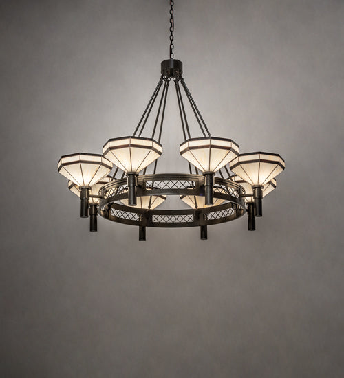 Meyda Tiffany Topridge 245369 Chandelier Light - Timeless Bronze