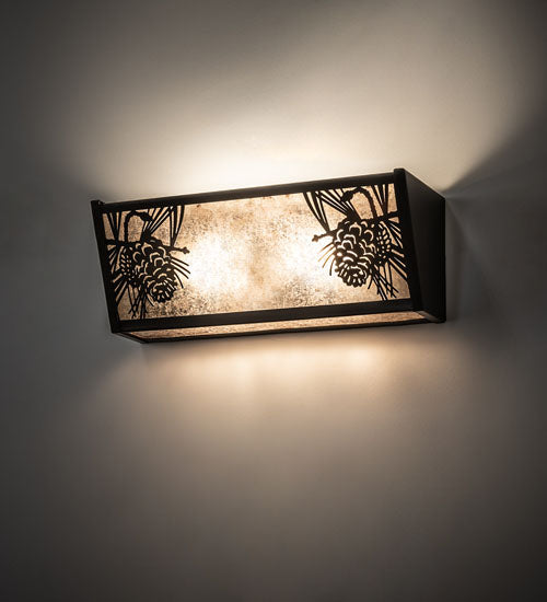 Meyda Tiffany Winter Pine 245537 Bath Vanity Light 16 in. wide
