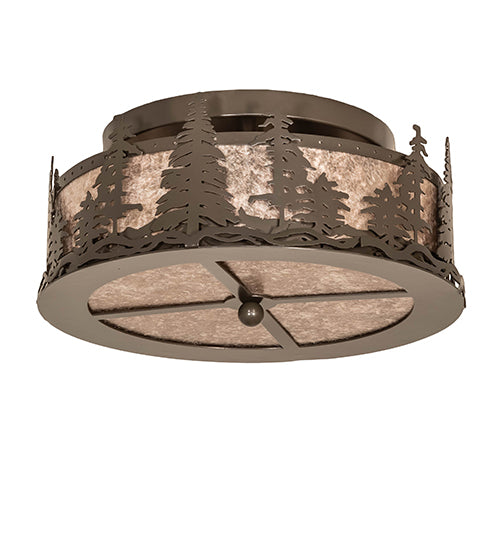 Meyda Tiffany Tall Pines 245545 Ceiling Light - Timeless Bronze