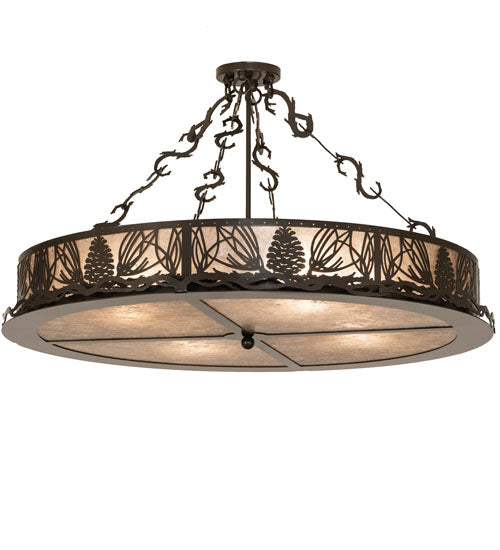 Meyda Tiffany Mountain Pine 245571 Ceiling Light - Timeless Bronze