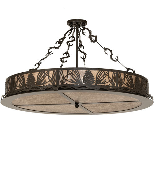 Meyda Tiffany Mountain Pine 245571 Ceiling Light - Timeless Bronze