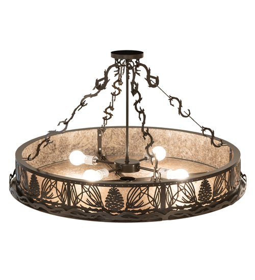 Meyda Tiffany Mountain Pine 245571 Ceiling Light - Timeless Bronze