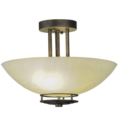 Meyda Tiffany Thurston 245593 Ceiling Light - French Bronzed