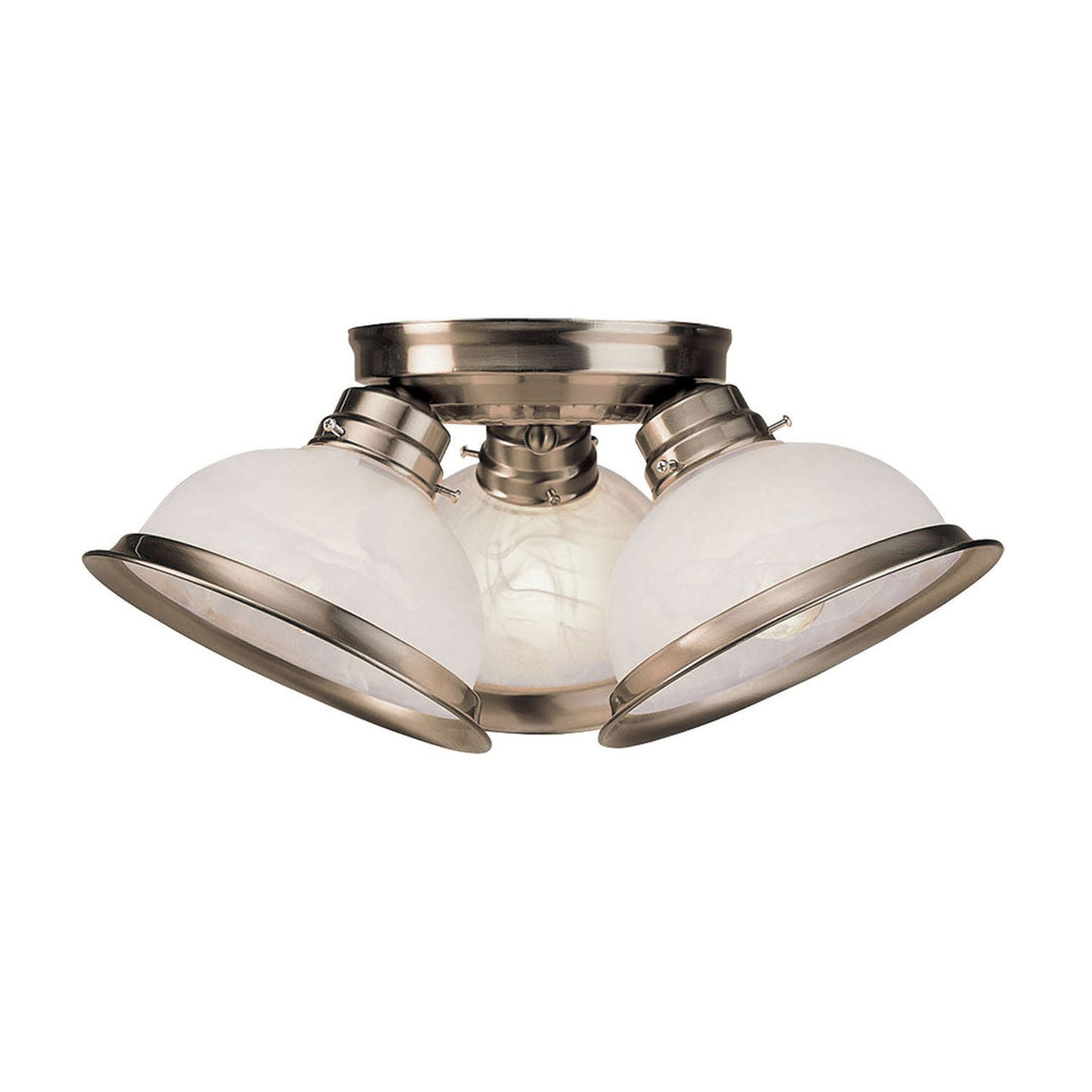 Livex Home Basics 8108-91 Ceiling Light - Brushed Nickel