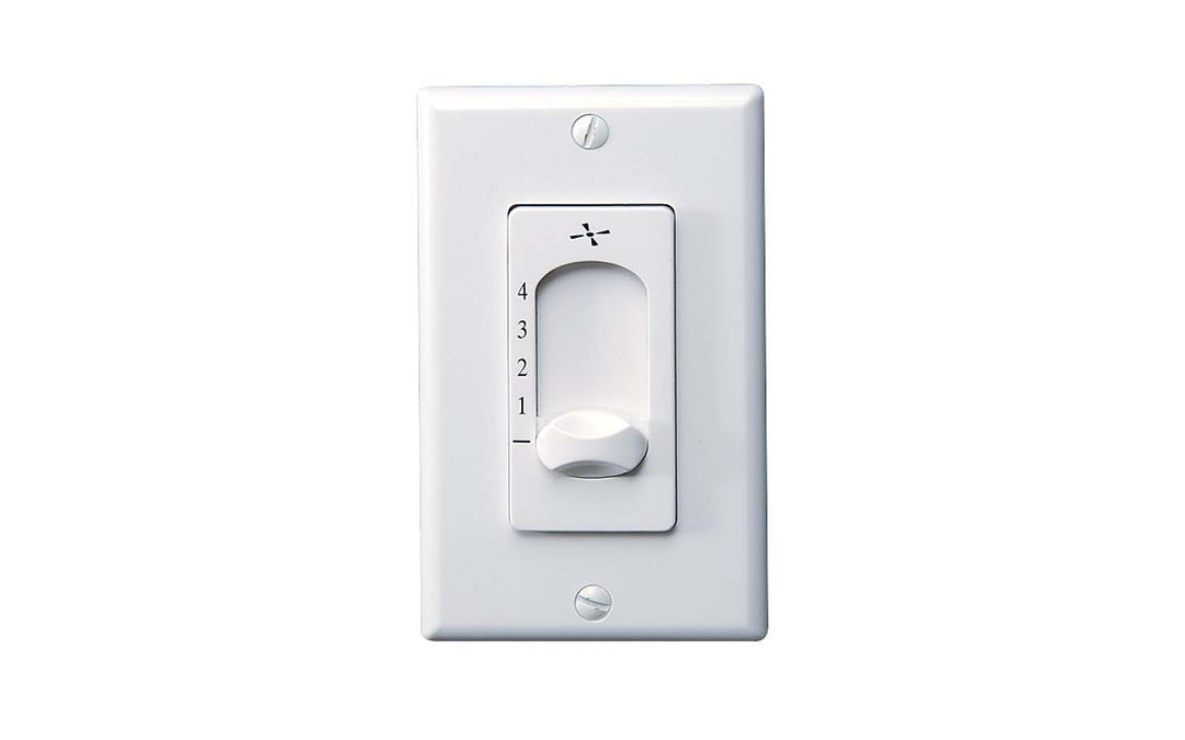 Visual Comfort Fan ESSWC-3-WH Universal Control Wall Control Ceiling Fan White