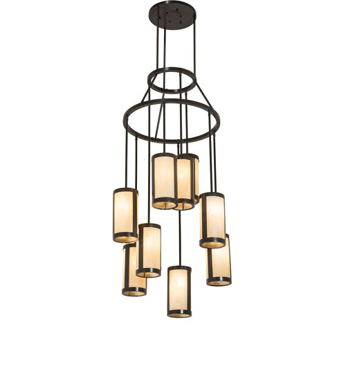 Meyda Tiffany Cartier 246501 Chandelier Light - Timeless Bronze
