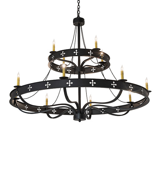 Meyda Tiffany Byzantine 247188 Chandelier Light -