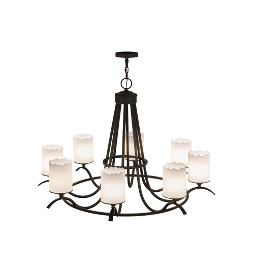 Meyda Tiffany Octavia 247296 Chandelier Light - Oil Rubbed Bronze