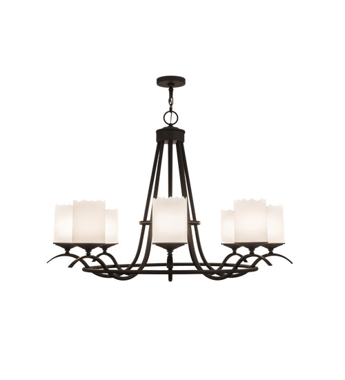 Meyda Tiffany Octavia 247296 Chandelier Light - Oil Rubbed Bronze