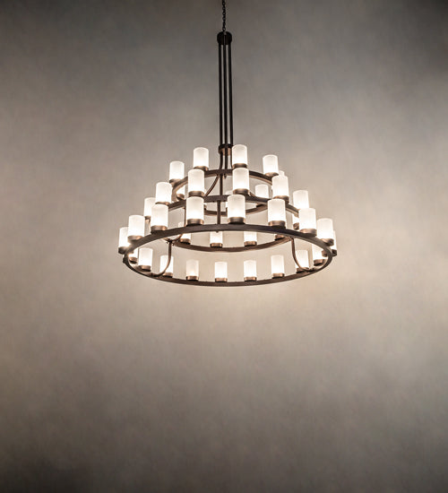Meyda Tiffany Loxley 247337 Chandelier Light - Mahogany Bronze