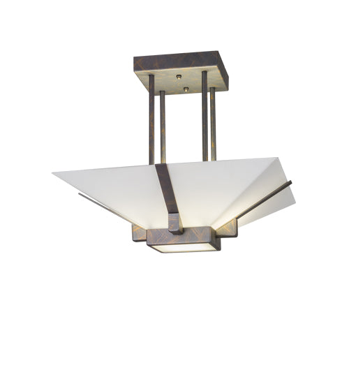 Meyda Tiffany Grayling 247394 Ceiling Light - French Bronzed