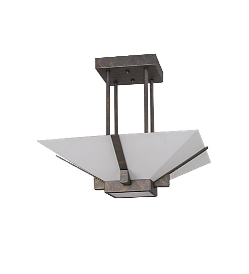 Meyda Tiffany Grayling 247394 Ceiling Light - French Bronzed