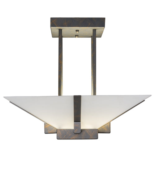 Meyda Tiffany Grayling 247394 Ceiling Light - French Bronzed