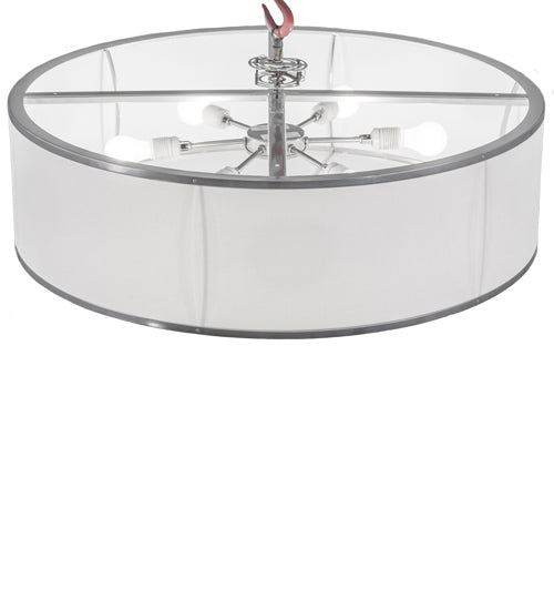 Meyda Tiffany Cilindro 247634 Ceiling Light - Chrome