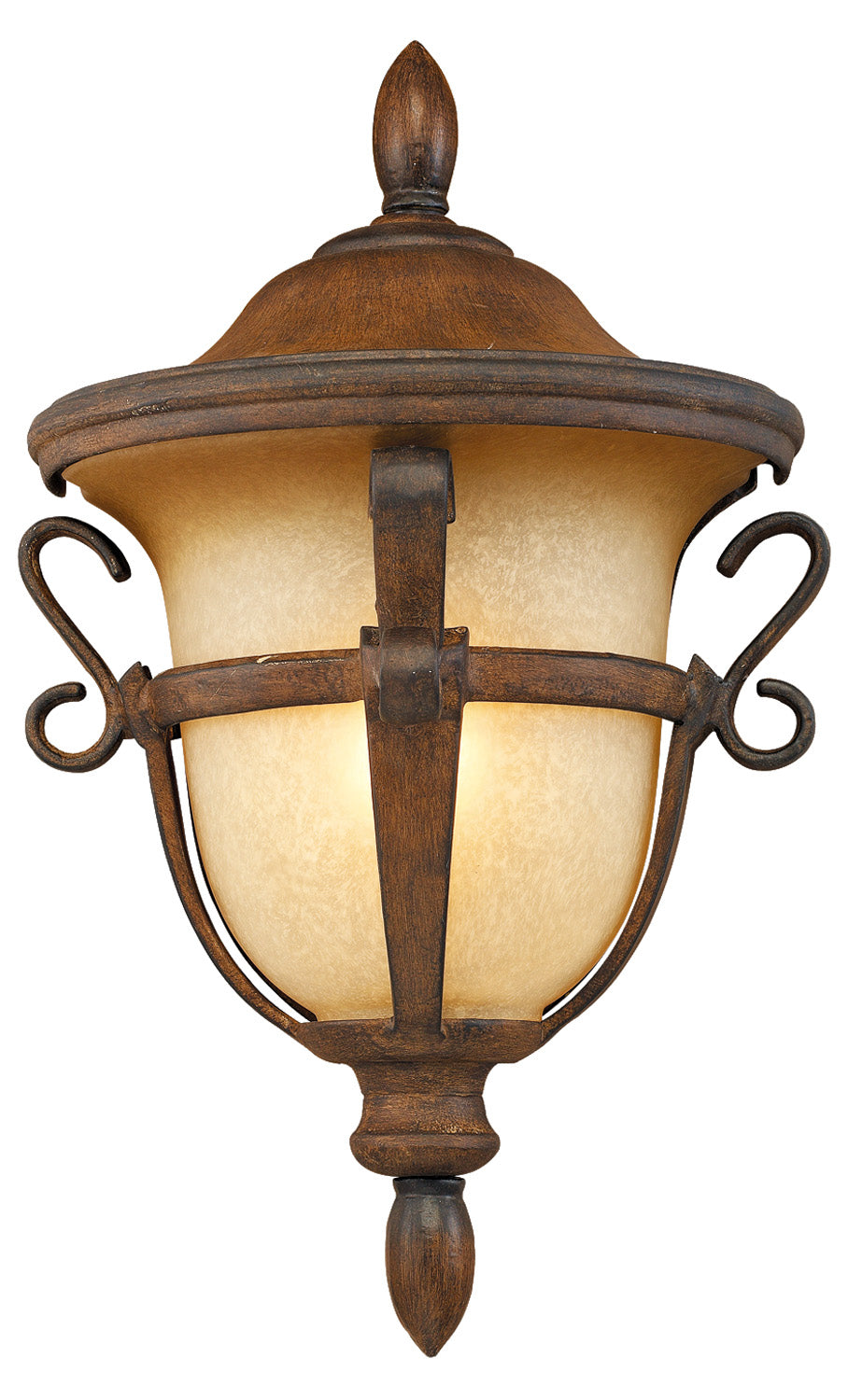 Kalco Lighting 9390WT Tudor Outdoor One Light Outdoor Porch Light Outdoor Bronze / Dark