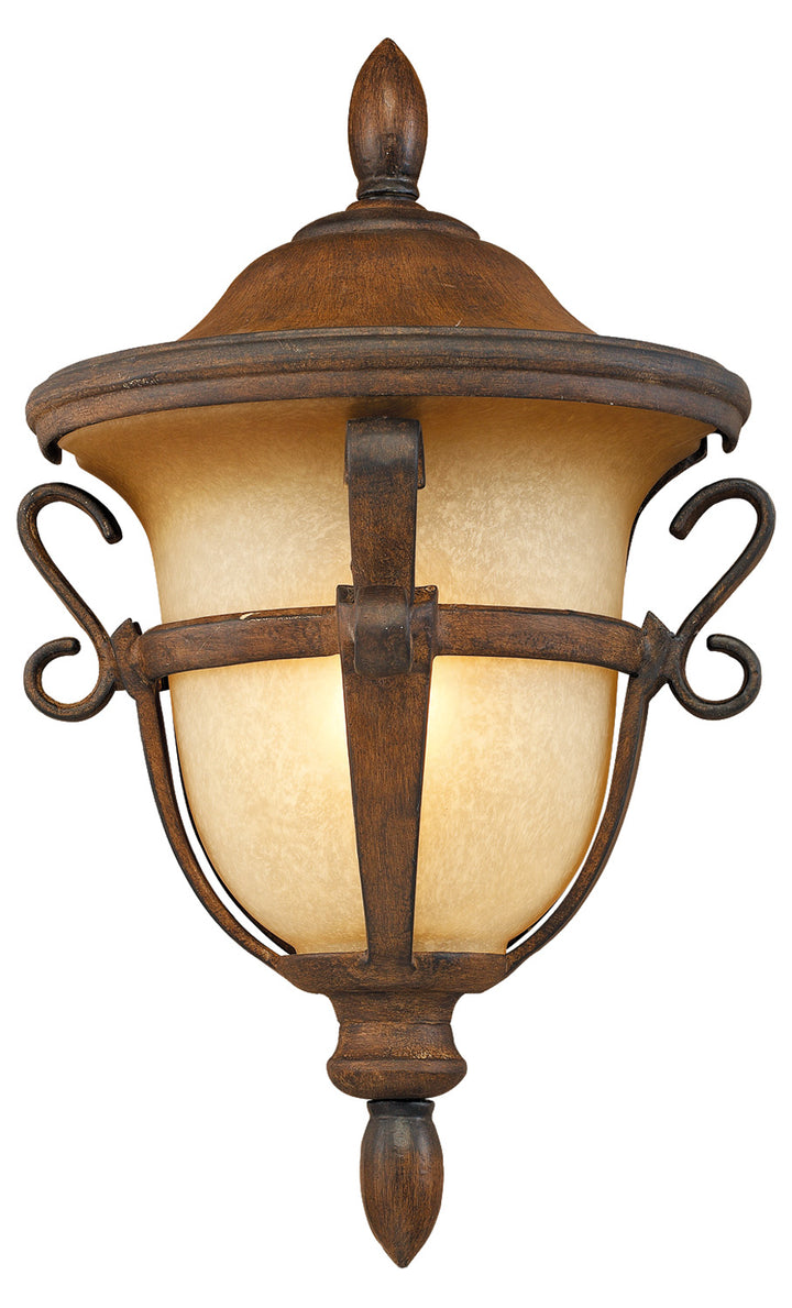 Kalco Lighting 9390WT Tudor Outdoor One Light Outdoor Porch Light Outdoor Bronze / Dark