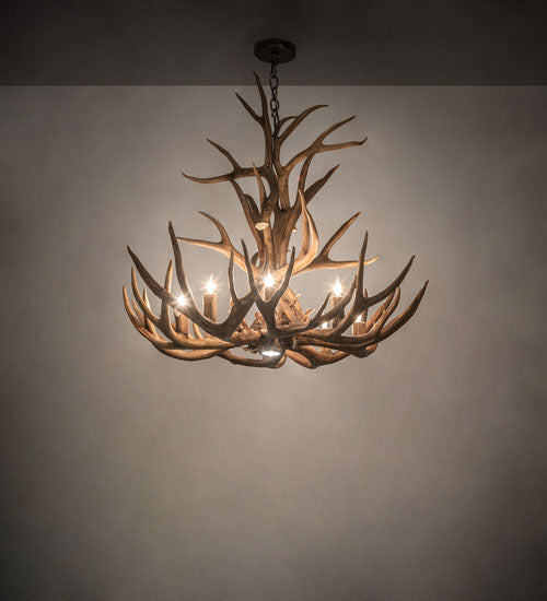 Meyda Tiffany Antlers 247856 Chandelier Light -