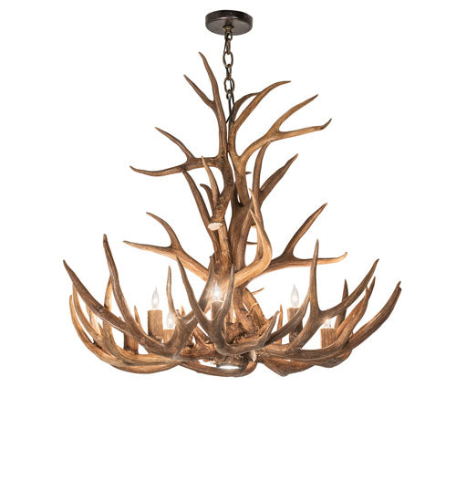 Meyda Tiffany Antlers 247856 Chandelier Light -
