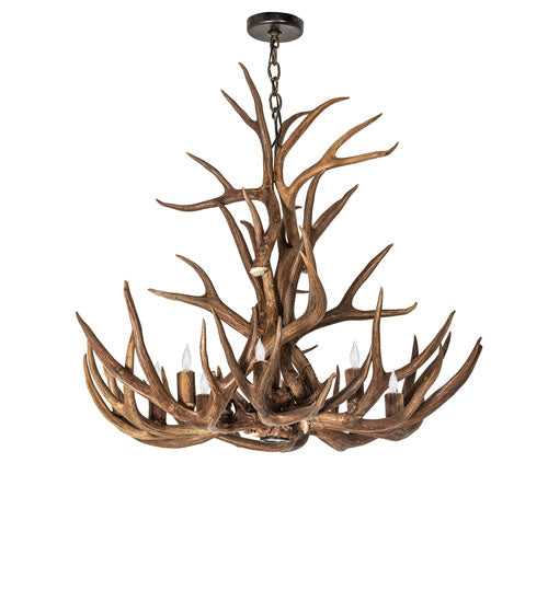 Meyda Tiffany Antlers 247856 Chandelier Light -