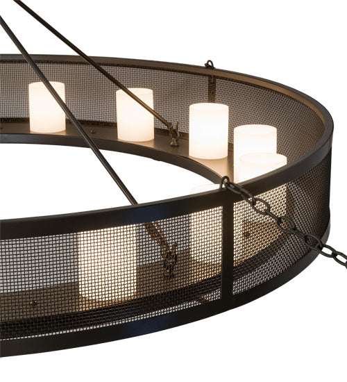 Meyda Tiffany Loxley 248325 Chandelier Light - Timeless Bronze