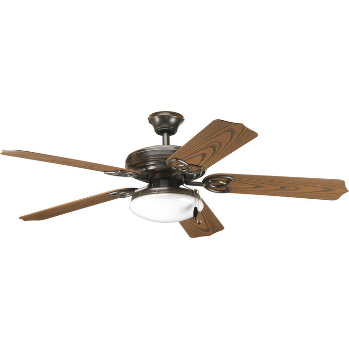 Progress Airpro P2502-20 Ceiling Fan - Antique Bronze, Oak/