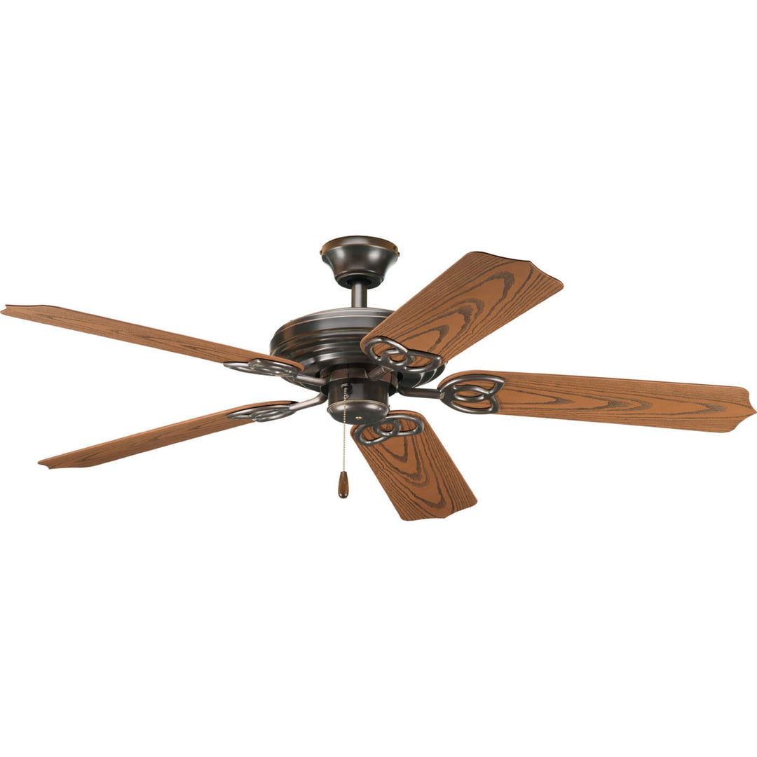 Progress Airpro P2502-20 Ceiling Fan - Antique Bronze, Oak/