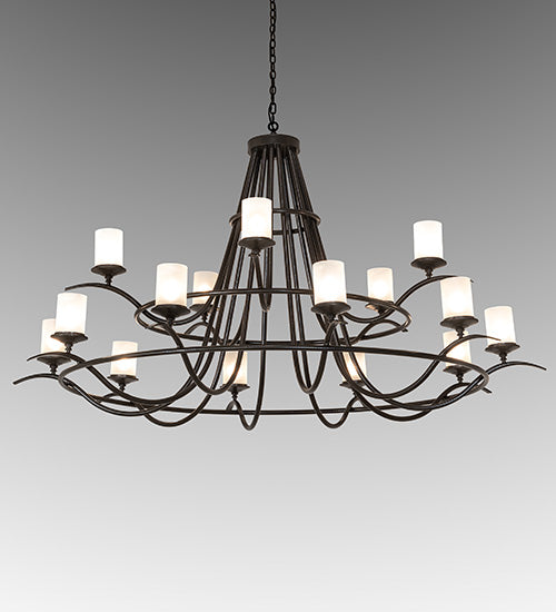 Meyda Tiffany Octavia 248630 Chandelier Light - Timeless Bronze