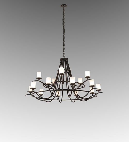 Meyda Tiffany Octavia 248630 Chandelier Light - Timeless Bronze