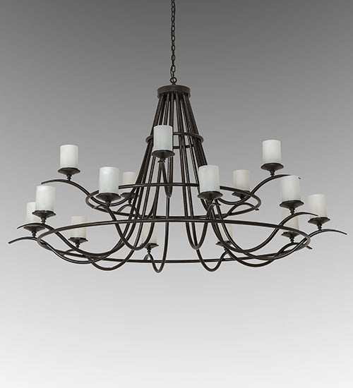 Meyda Tiffany Octavia 248630 Chandelier Light - Timeless Bronze