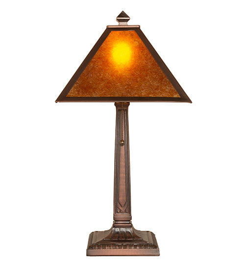 Meyda Tiffany Lighting 248804 Mission Prime One Light Table Lamp Lamp Bronze / Dark