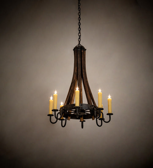 Meyda Tiffany Barrel Stave 248830 Chandelier Light -
