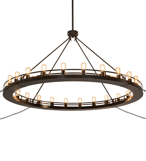 Meyda Tiffany Barbury 249013 Chandelier Light - Timeless Bronze