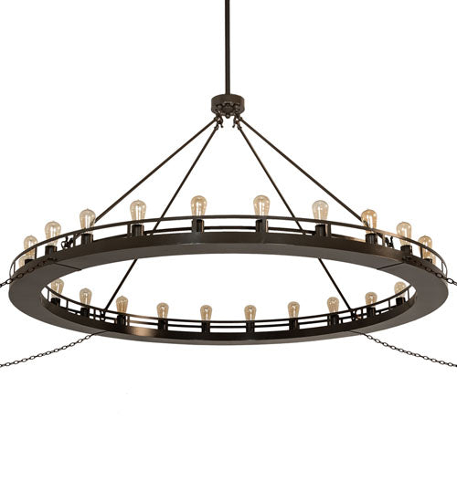 Meyda Tiffany Barbury 249013 Chandelier Light - Timeless Bronze