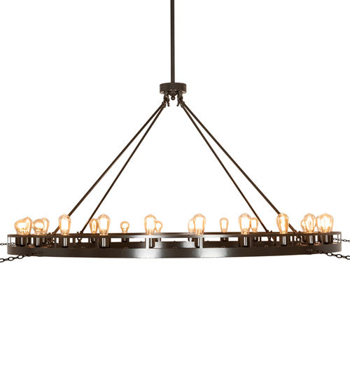 Meyda Tiffany Barbury 249013 Chandelier Light - Timeless Bronze