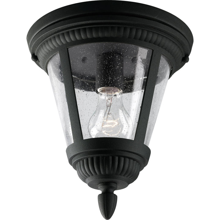 Progress Lighting P3883-31 Westport One Light Close To Ceiling Outdoor Black