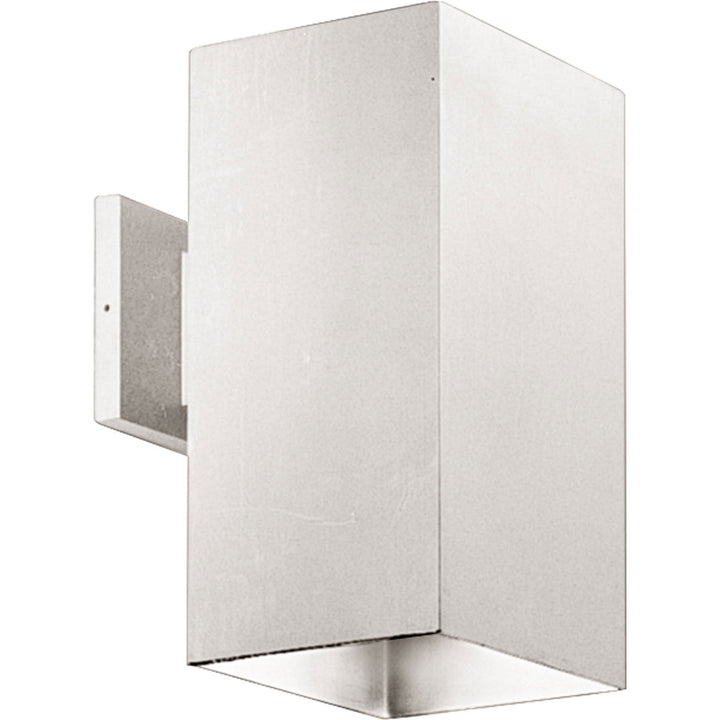 Progress Lighting P5643-30 Square One Light Wall Lantern Outdoor White