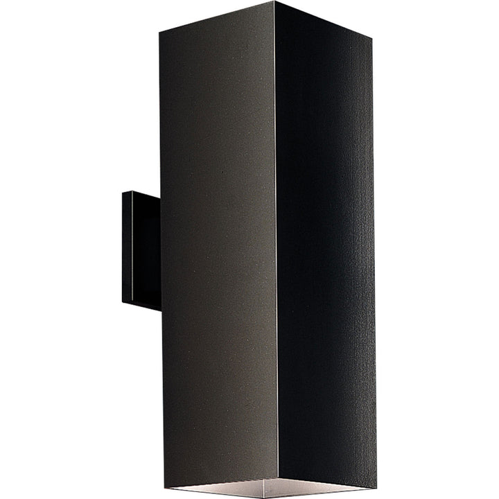 Progress Lighting P5644-31 Square Two Light Wall Lantern Outdoor Black