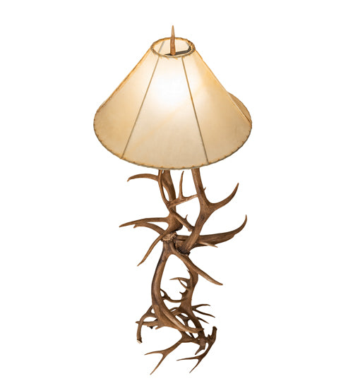 Meyda Tiffany Lighting 249118 Antlers One Light Floor Lamp Lamp Bronze / Dark