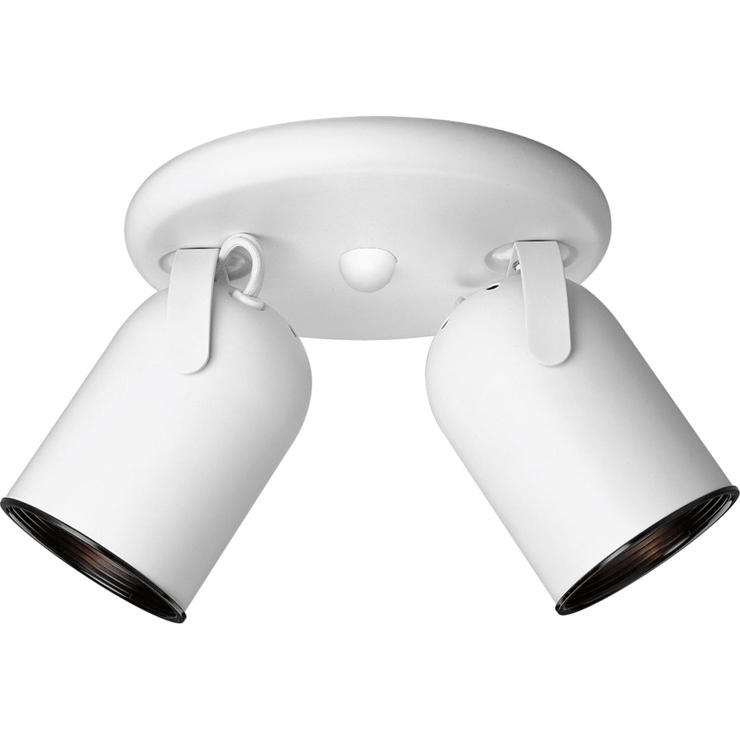Progress Lighting P6149-30 Directional Two Light Wall/Ceiling Mount Track Light White