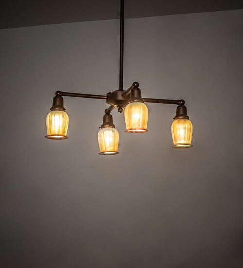 Meyda Tiffany  249314 Chandelier Light - Mahogany Bronze