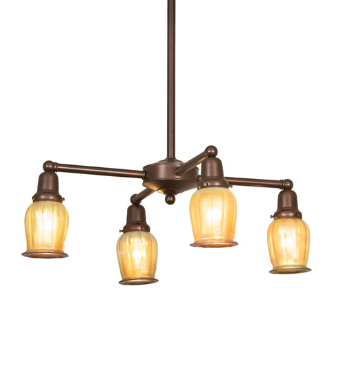 Meyda Tiffany  249314 Chandelier Light - Mahogany Bronze