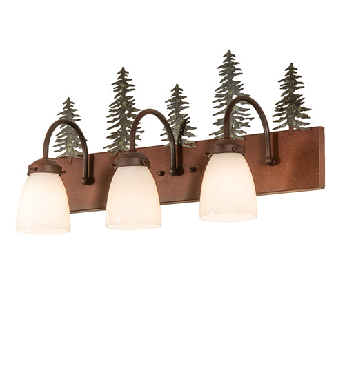 Meyda Tiffany  249424 Bath Vanity Light 24 in. wide - Rust