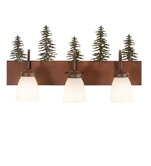 Meyda Tiffany  249424 Bath Vanity Light 24 in. wide - Rust