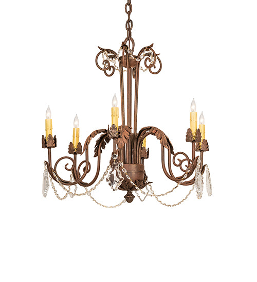 Meyda Tiffany Lindsay 249787 Chandelier Light - Crystal