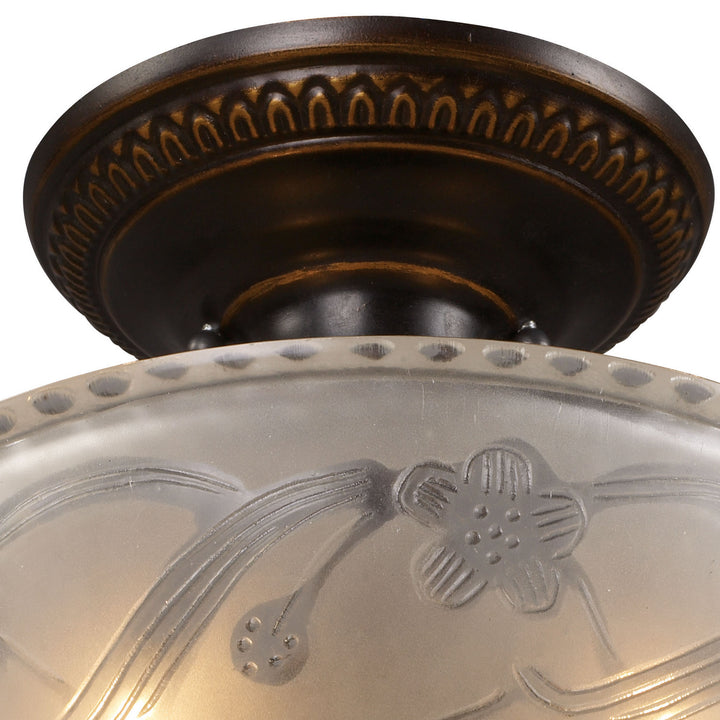 Elk Restoration 08098-AGB Ceiling Light - Golden Bronze