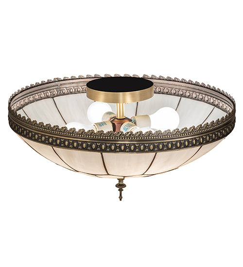 Meyda Tiffany Vincent 249858 Ceiling Light - Antique Brass