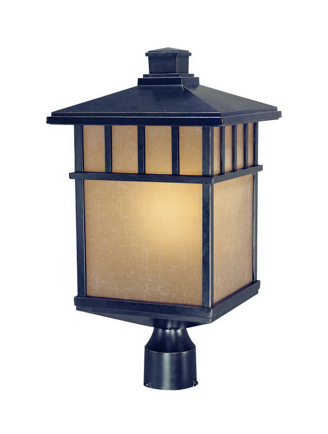 Dolan Designs Lighting 9118-68 Barton One Light Post Mount Outdoor Bronze / Dark