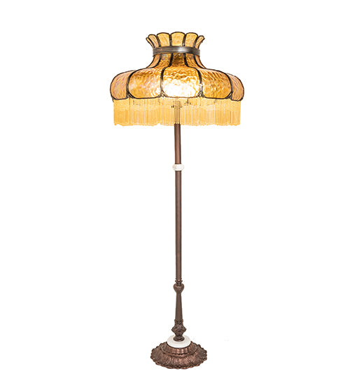 Meyda Tiffany Lighting 250201 Frederick Three Light Floor Lamp Lamp Bronze / Dark